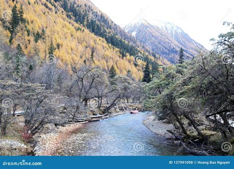Siguniangshan National Park In Sichuan China Stock Photo Image Of