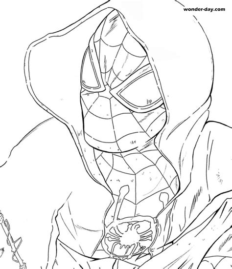 Top Imagen Dibujos De Spiderman Miles Morales Para Colorear