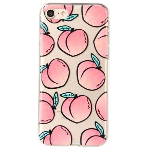 Peaches Phone Case 40 Liked On Polyvore Featuring Accessories Tech