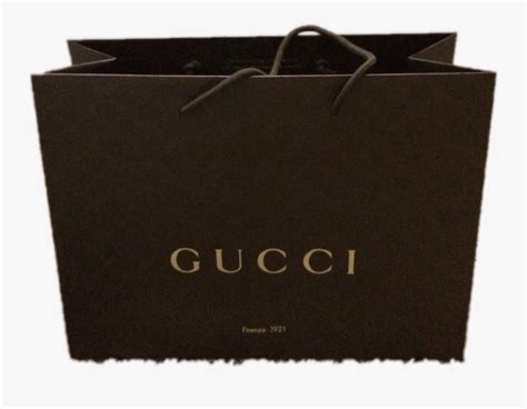 Gucci Paper Bag Gucci Shopping Bag Png Free