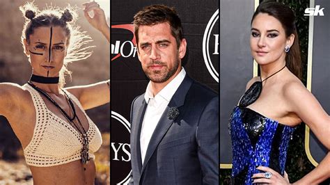 Aaron Rodgers Rumored New Girlfriend Interestingly Follows His Ex Fiancée Shailene Woodley On