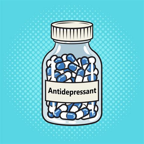 Antidepressants Stock Illustrations 1212 Antidepressants Stock