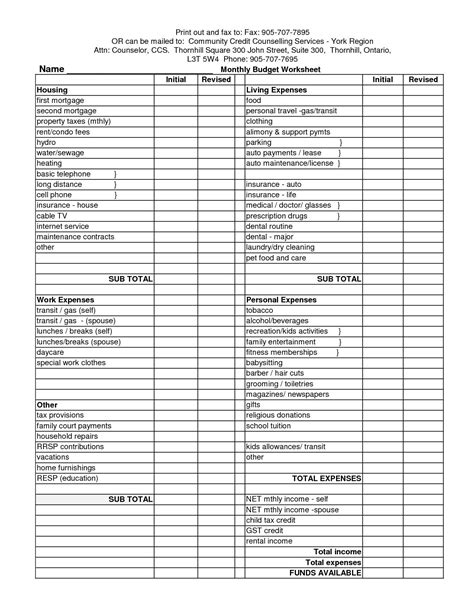 20 First Apartment Budget Worksheet Worksheets Decoomo