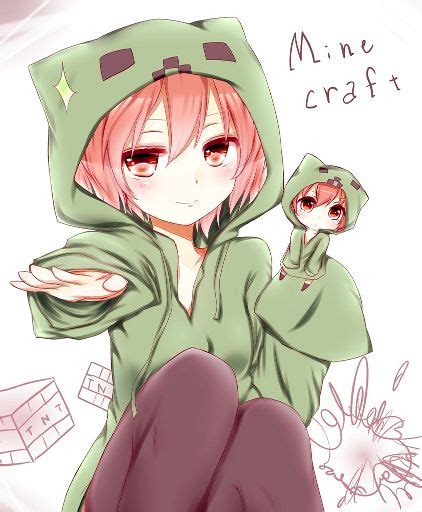 Anime Creeper Fan Art Wiki Minecraft Amino