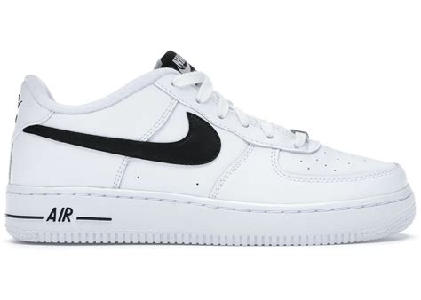 Nike Air Force 1 Low An20 White Black Gs Ct7724 100
