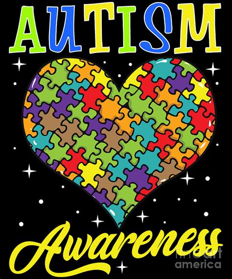 Apr 19, 2018 · april is autism awareness month. Colorful Autism Awareness Day Puzzle Heart Digital Art by ...