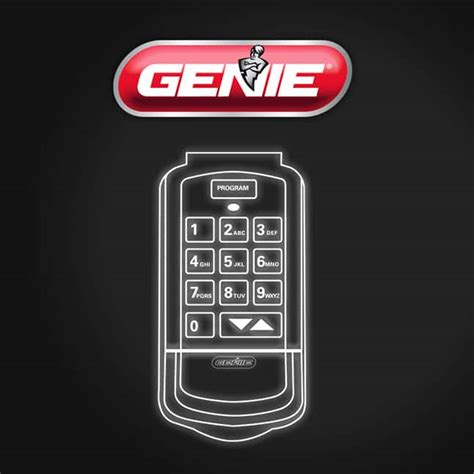 Genie Garage Door Opener Remote Model H6000a Dandk Organizer