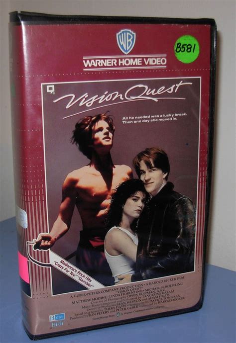 Mathew Modine And Madonna In Vision Quest Beta Vision Quest