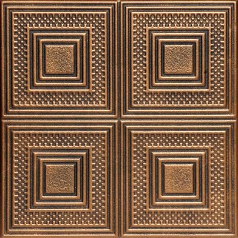 On instructions, attached to the foam ceiling tiles, written, that it is necessary to glue the center of the room, sketching on the ceiling two perpendicular lines and using the center of the intersection as the. A La Maison Ceilings Nested Squares 1.6 ft. x 1.6 ft. Foam ...