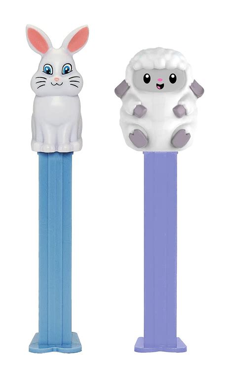 Easter Pez Candy Dispenser Set Easter Baby Lamb And