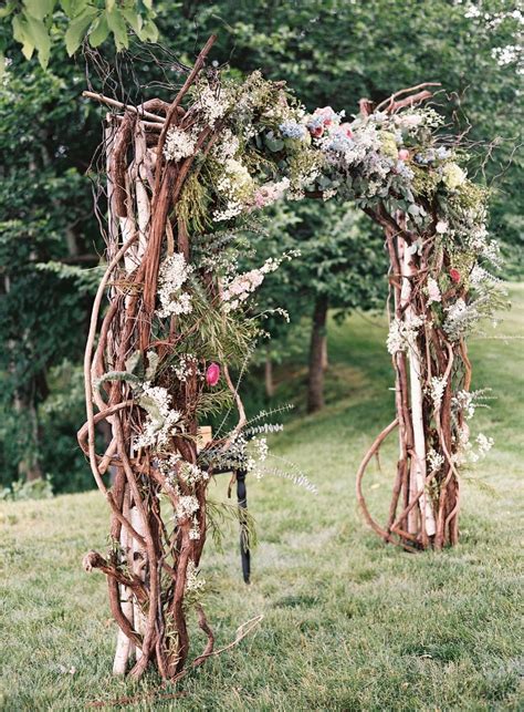 Floral And Branches Wedding Arch Branch Arch Wedding Wedding Arch
