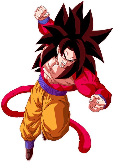 Goku Super Saiyan 4 By Saodvd Dragon Ball Gt Dragon Z Dragon Ball