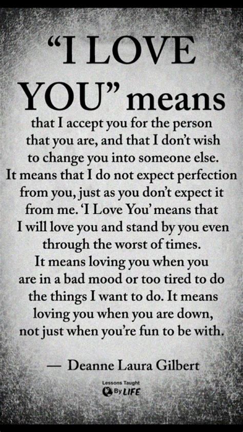 True love is about treating someone with the kind of respect that they deserve because you view them in a loving manner. The true meaning of "I love you" | Wedding vows | I love ...