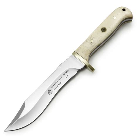 Buy Puma Sgb Buffalo Hunter Smooth White Bone Fixed Blade Knife