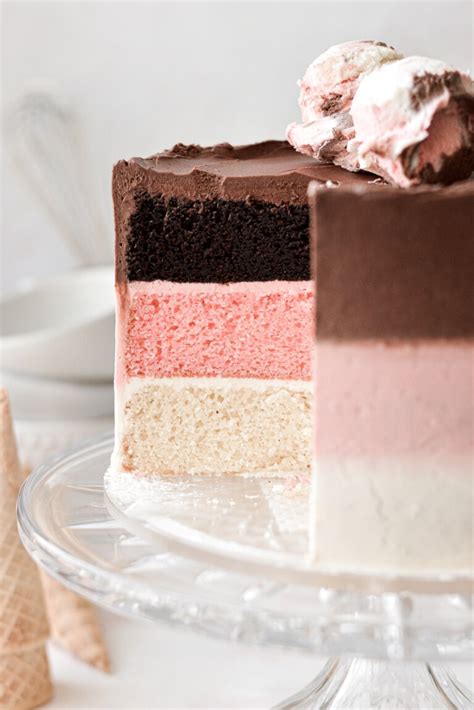 High Altitude Neapolitan Cake Curly Girl Kitchen