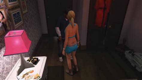 Gta V Tracey Dating Franklin Single Player Youtube