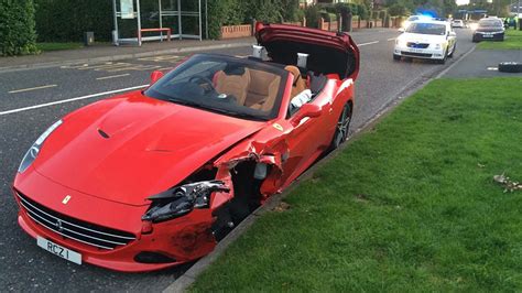 Latest Car Accident Of Ferrari California Road Crash Compilation