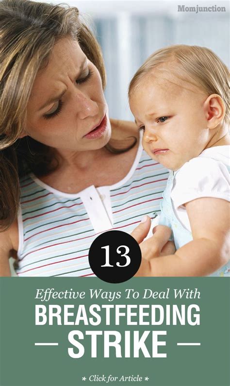 13 Effective Ways To Deal With Breastfeeding Strike Breastfeeding