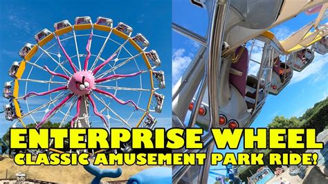 Enterprise Wheel Awesome Classic Amusement Park Ride 4k Onride Pov