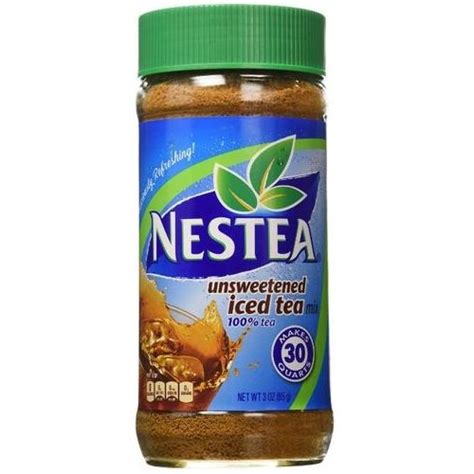 Nestea 100 Instant Tea Unsweetened 3 Ounce Containers Pack Of 3