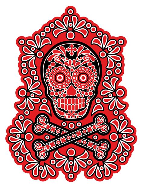 Mexican Sugar Skull 272890 Vector Art At Vecteezy