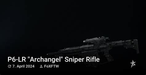 P6 Lr Archangel Sniper Rifle Behring Applied Technology Star