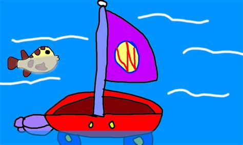 Wonder Pets Flyboat With Purple Sail Floats By Mjegameandcomicfan89