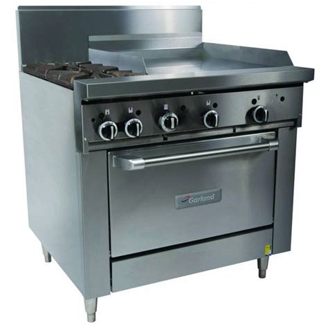 Garland Gf G R Gas Oven Range Open Burner Griddle Wa