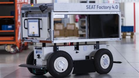 Seat Introduces Effidence Autonomous Mobile Robots At Martorell Spain Plant Robotics