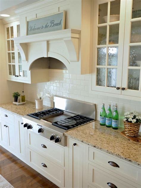 This is typically due to moisture or greasy. Ivory Kitchen cabinet paint color and backsplash. The ...