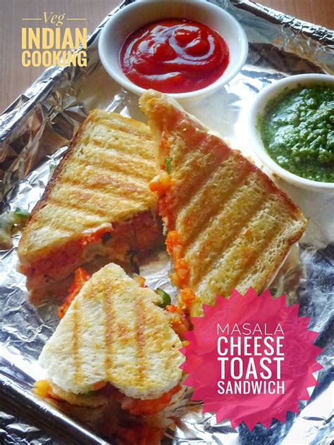 Toast a slice of bread, spread some of your pimento cheese on it, top. How to make Potato Masala Cheese Toast Sandwich | Masala ...