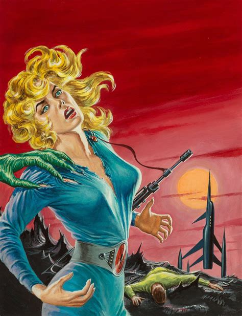 Edmund Emshwiller Emsh Desire Woman Super Science Fiction Cover