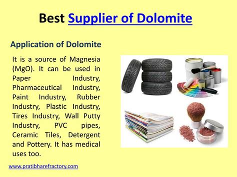 Ppt Supplier Of Dolomite Powerpoint Presentation Free Download Id