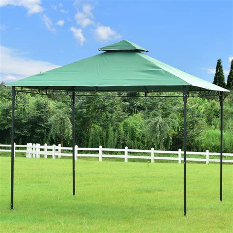 Four foot pads are included, allowing the gazebo to be placed on a. Gazebo Canopy Tent 10x10 لم يسبق له مثيل الصور ...
