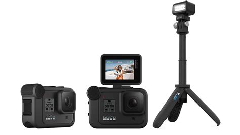 A new body design and attachable accessories may attract a whole gopro has three mods to go along with the launch of the hero 8—an attachment with more ports the hero 8 is marginally larger than the hero 7 by itself, but not enough to make it much different in. Nueva GoPro Hero 8, más ligera y compatible con accesorios