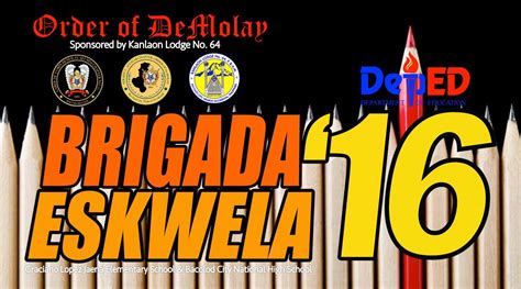 Brigada Eskwela 22 Lettering