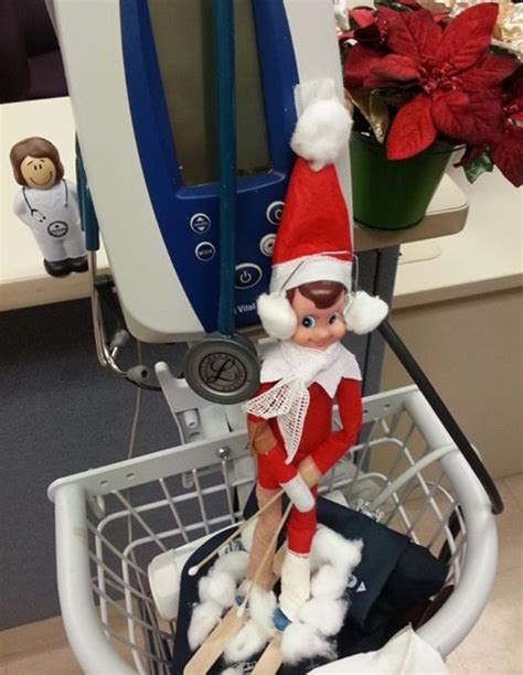 elf on the shelf comes to the hospital elf on the shelf elf elf