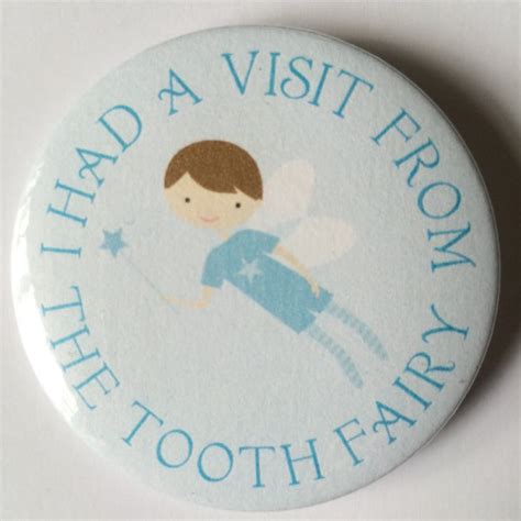Blue Tooth Fairy Kit With Bag Letter Receipt Card 55mm Etsy