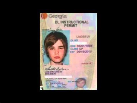 Justin Bieber S Learner S Permit YouTube