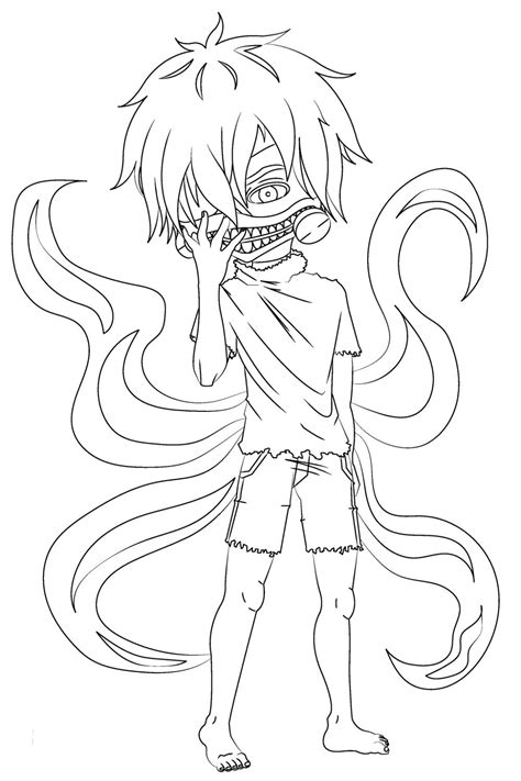 Tokyo ghoul coloring pages 2. Tokyo Ghoul Coloring Pages Chibi | Coloring pages, Chibi ...