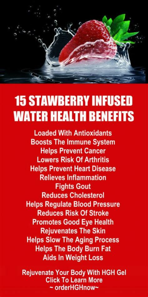 15 Strawberry Infused Water Health Benefits Rejuvenate Your Body And
