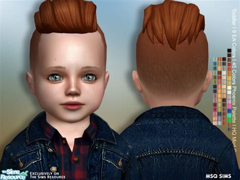 Lukas Hair Toddler At Msq Sims Sims 4 Updates