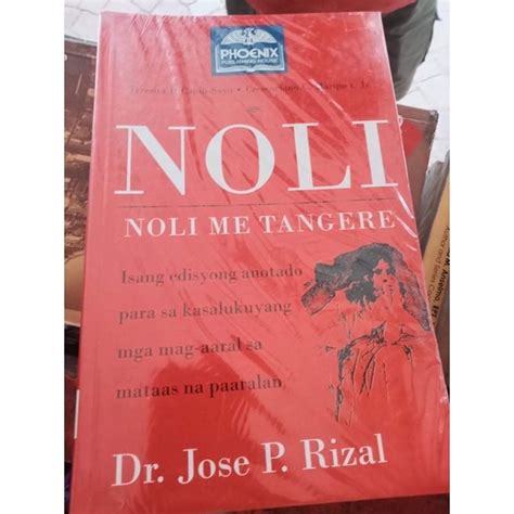 Noli Me Tangere Ni Dr Jose Rizal Shopee Philippines The Best