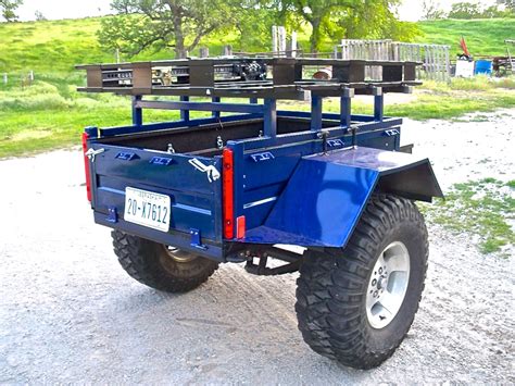 Hf01 Pioneer Build Jeep Trailer Off Road Camper Trailer Adventure