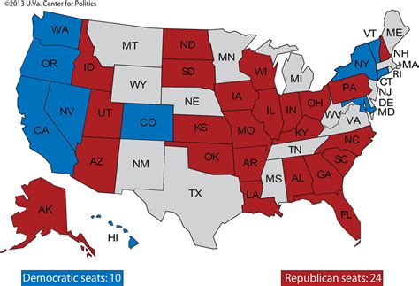 The Us Senate 20142016democrats Lead By A Little Less Probabaly
