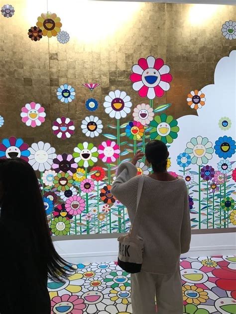 Takashi murakami 's first exhibition in the superflat japanese nail art flower wallpaper fashion wall art graffiti art japan art pop culture art murakami flower takashi. Pin by val ♤ on astroworld! | Murakami flower, Rainbow flowers, Student art