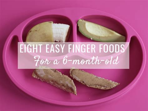 They're great for hand to eye coordination + introducing your little one to lots of new yummy tastes! Eight easy finger foods for a 6 month old - Feeding Bytes