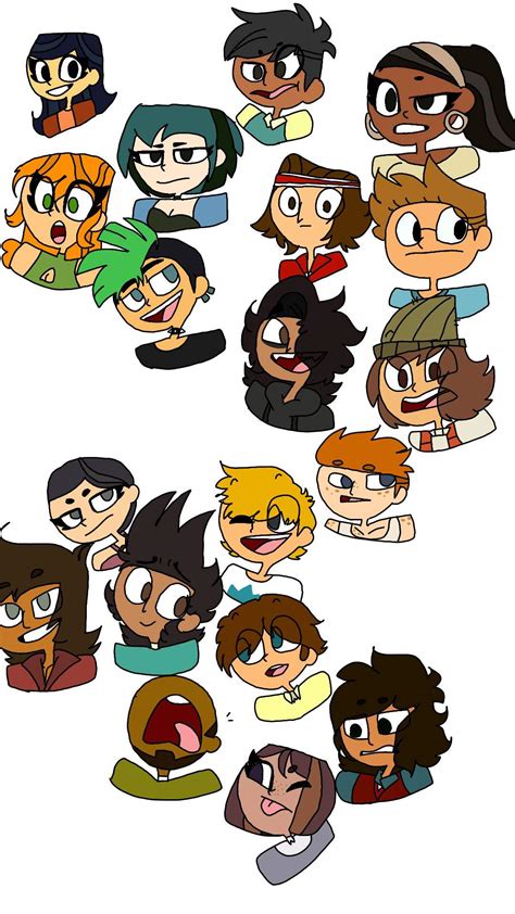 A Bunch Of Random Td Characters P Total Drama Official Amino