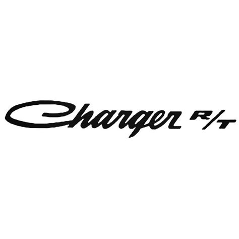 Black Dodge Letters For Charger