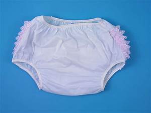 Plastic Pants And Cloth Diapers For Incontinent Adults